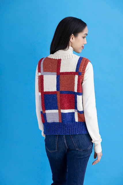 A Juniper Moon Farm Moonshine Bulky Pattern - Gridlock (PDF)