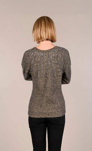 A Juniper Moon Farm Glimmer & Cotton + Merino Chic Pattern - Aria (PDF)