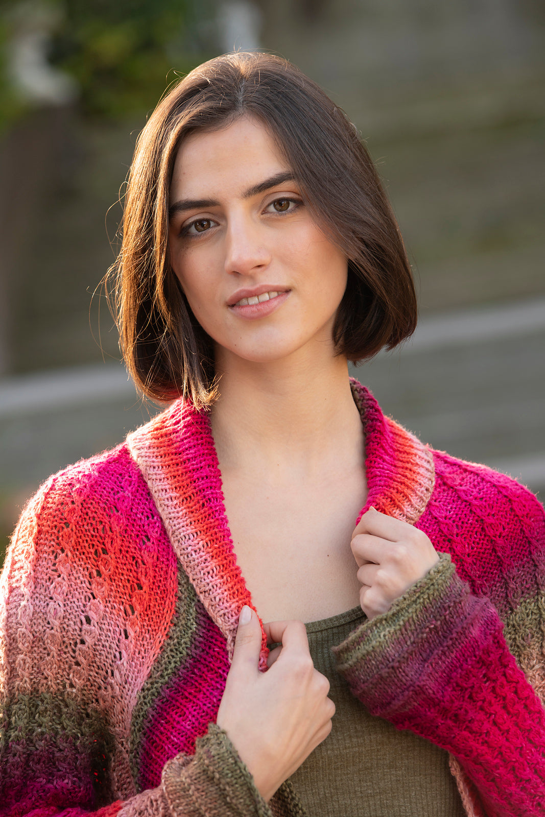 A Juniper Moon Farm Iridescence Pattern - Cleo Shrug (PDF)