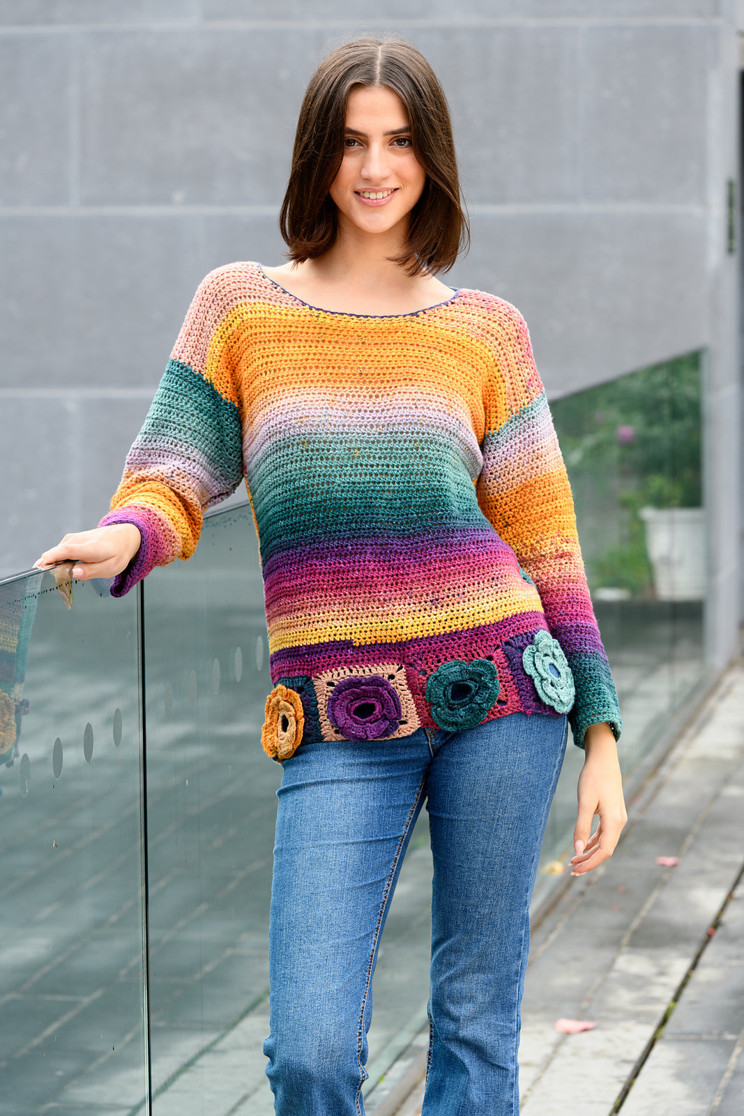 A Juniper Moon Farm Iridescence Pattern - Marla Sweaters (PDF)