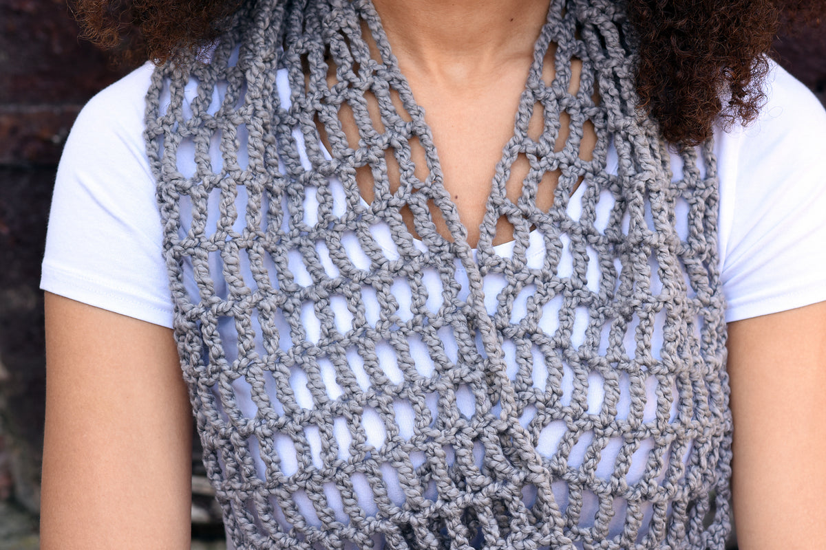 Juniper Moon Farm Crochet Pattern - Eleni Cowl (PDF)