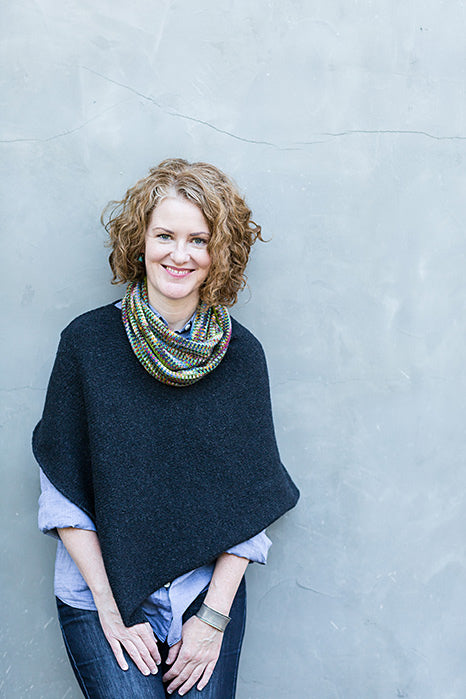 A Churchmouse Yarns and Teas Pattern - Crocheted Linen Stitch Scarf & Loop (PDF)