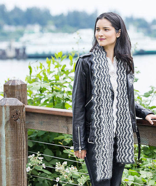 A Churchmouse Yarns and Teas Crochet Pattern - Vintage Crocheted Wrap and Scarf (PDF)