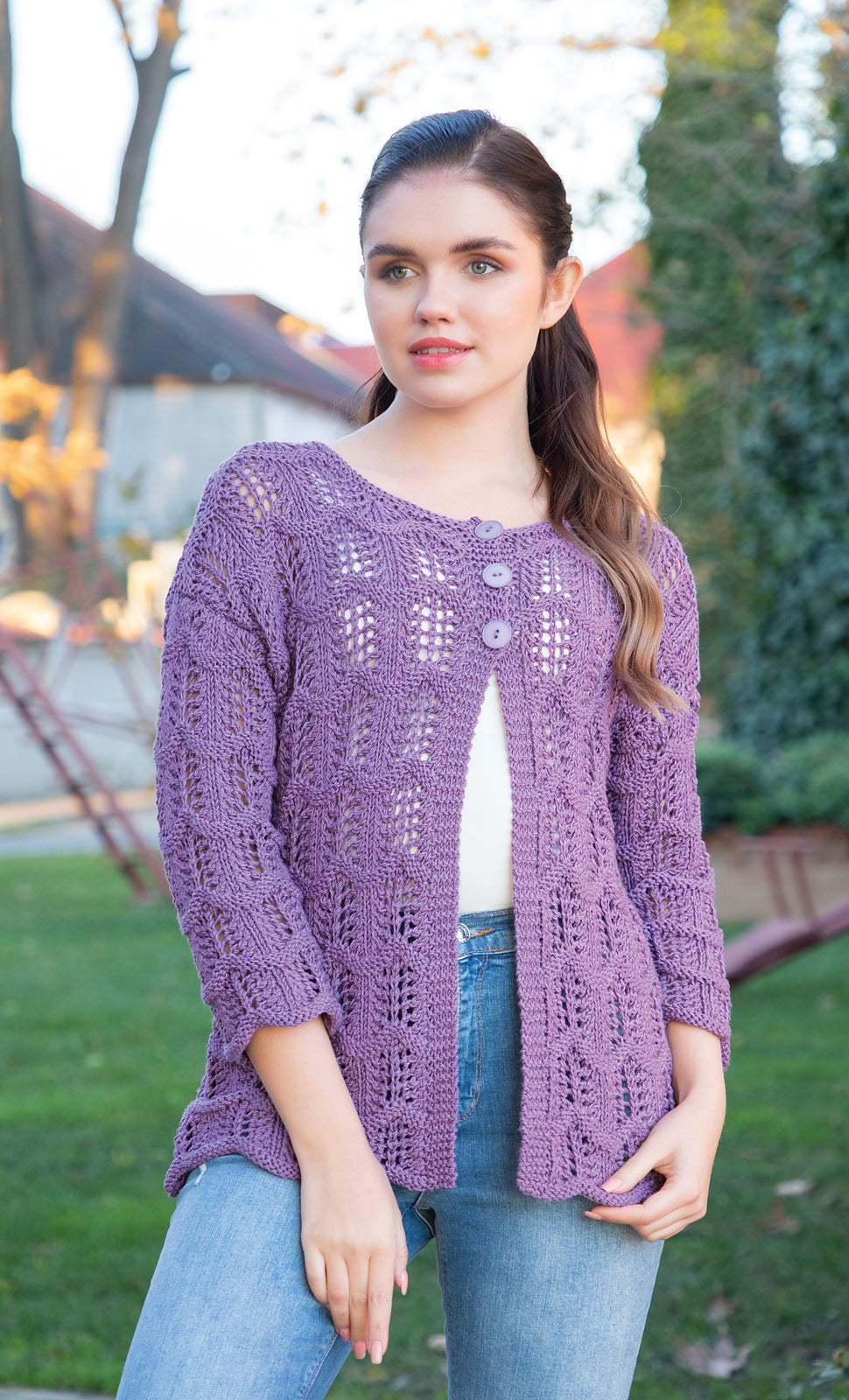 A Jody Long Pattern - Rosalie Cardigan (PDF)