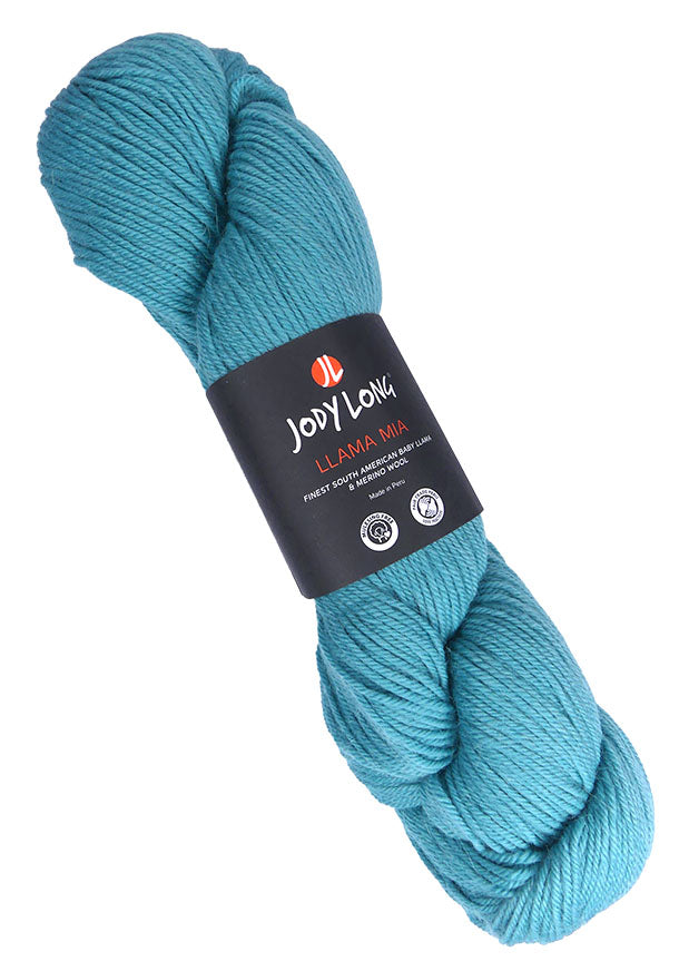 Jody Long Llama Mia - Lake (Color #008) - FULL BAG SALE (5 SKEINS)