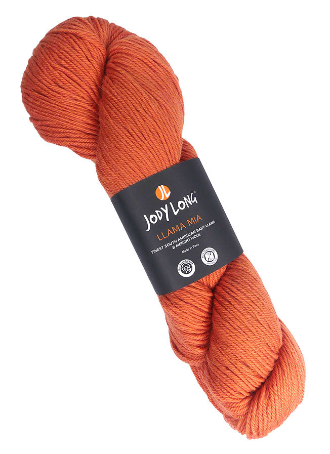 Jody Long Llama Mia - Brick (Color #014) - FULL BAG SALE (5 SKEINS)