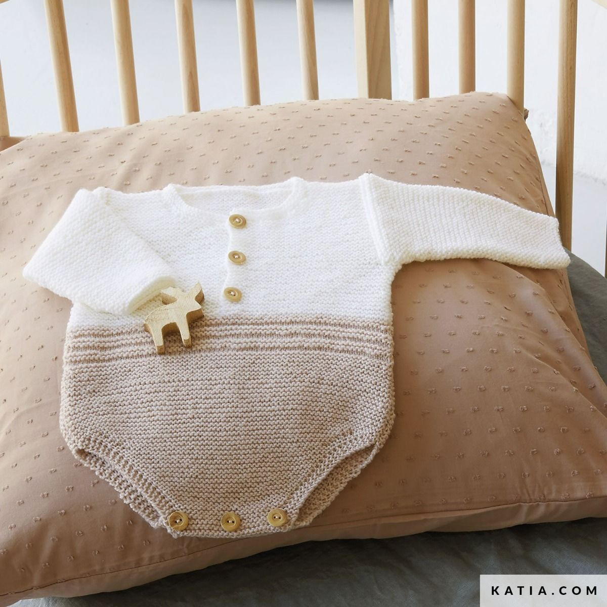 A Katia Baby Nature Pattern - Romper (PDF) - FREE with Katia Purchase