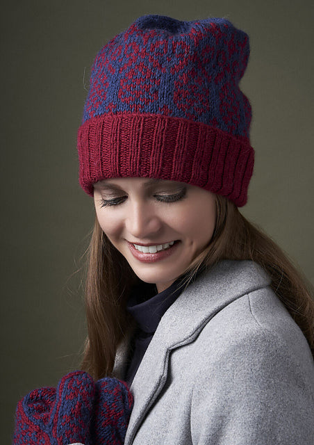A Rowan Alpaca Soft DK Pattern - Kongle Hat (PDF)