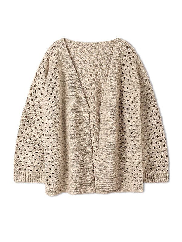 A FREE Lana Grossa Bottoni Crochet Pattern - Crochet Jacket (Design 4) (PDF)