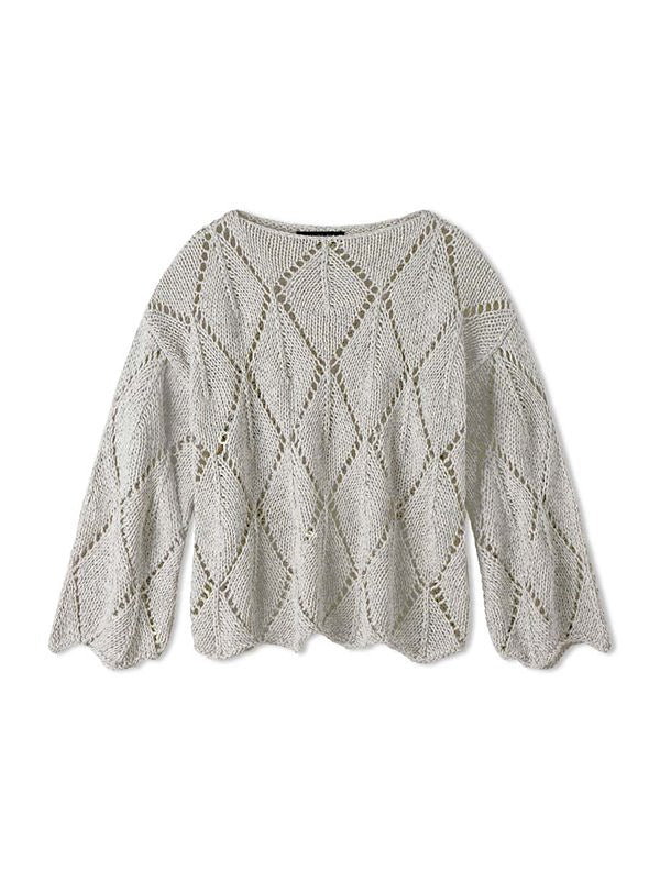 A FREE Lana Grossa Campo Pattern - Pullover Design 1 (PDF)