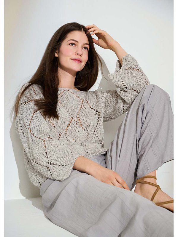 A FREE Lana Grossa Campo Pattern - Pullover Design 1 (PDF)