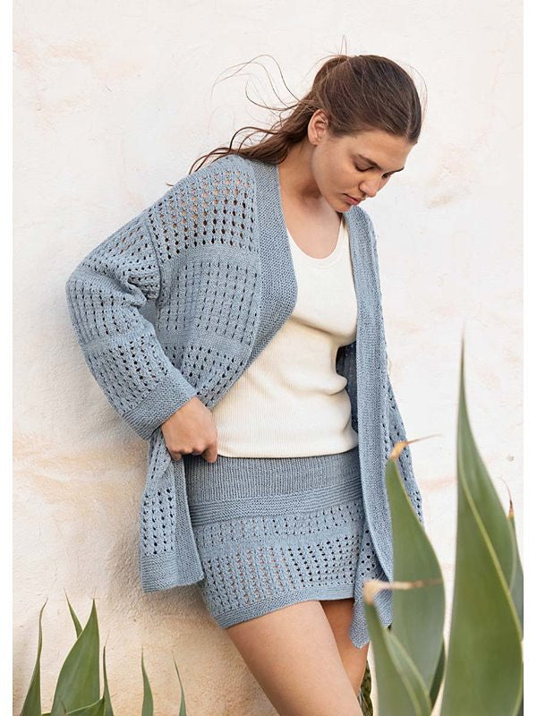 A FREE Lana Grossa Campo Pattern - Cardigan Design 28 (PDF)
