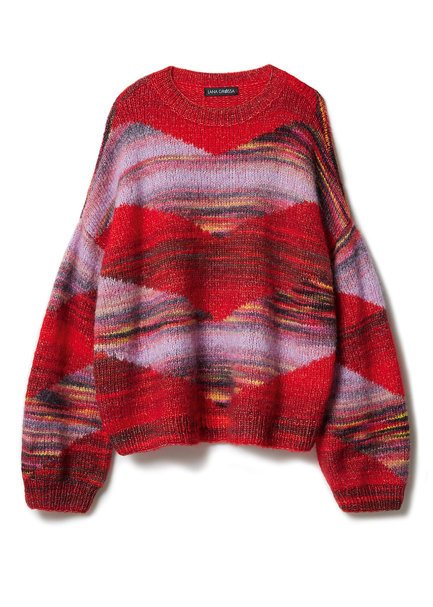 A FREE Lana Grossa Picasso Pattern - Pullover (Design 24) (PDF)