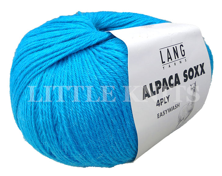 Lang Alpaca Soxx - Turquoise (Color #79) - FULL BAG SALE (5 skeins)