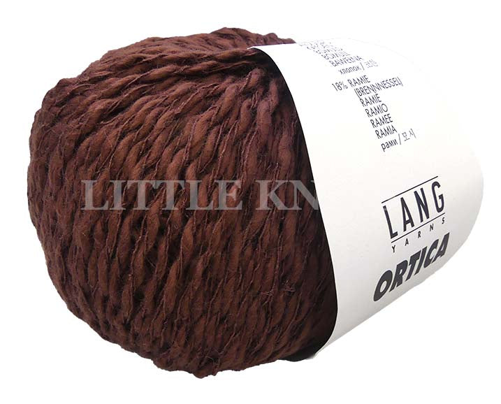Lang Ortica - Brown (Color #68) on sale at Little Knits