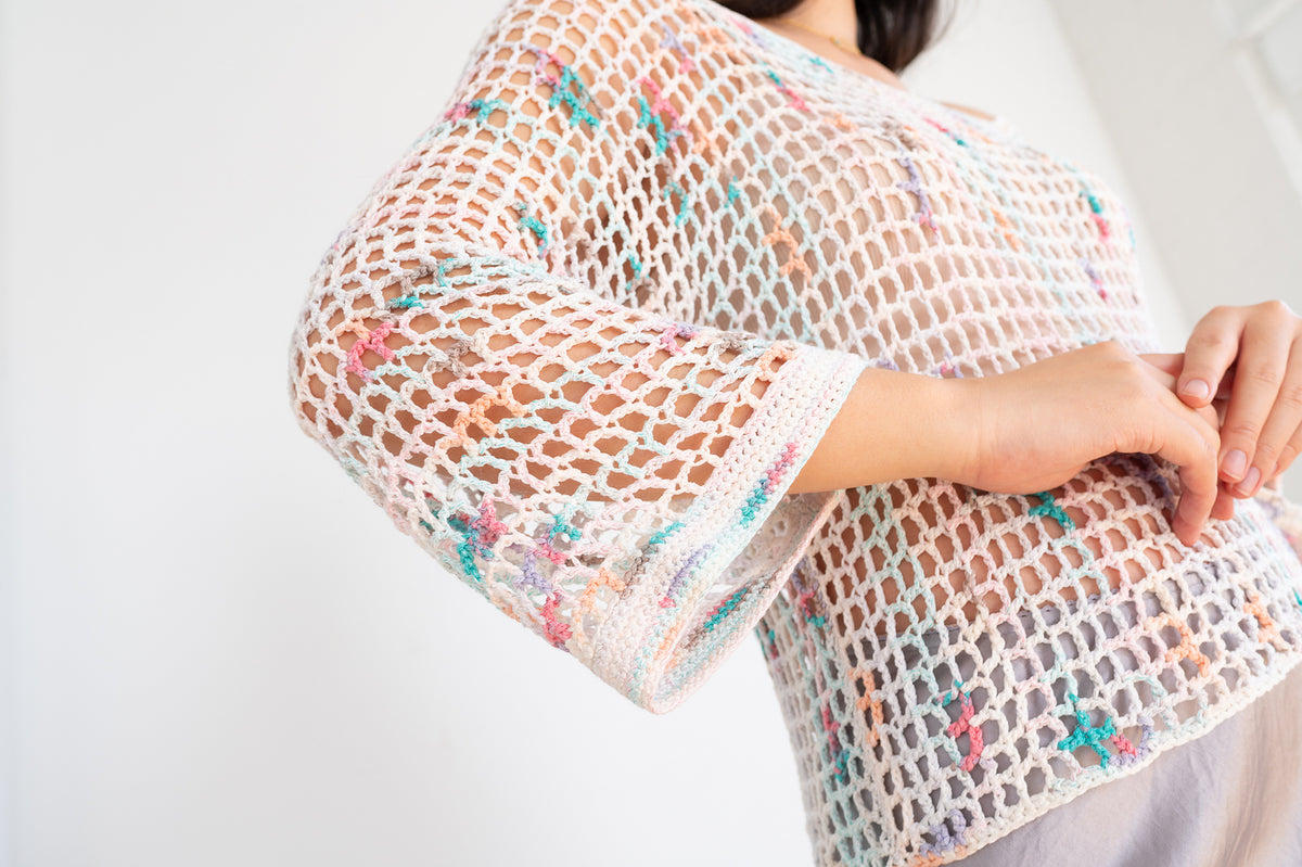 A Berroco Splash Pattern - Gaudi Pullover (PDF)