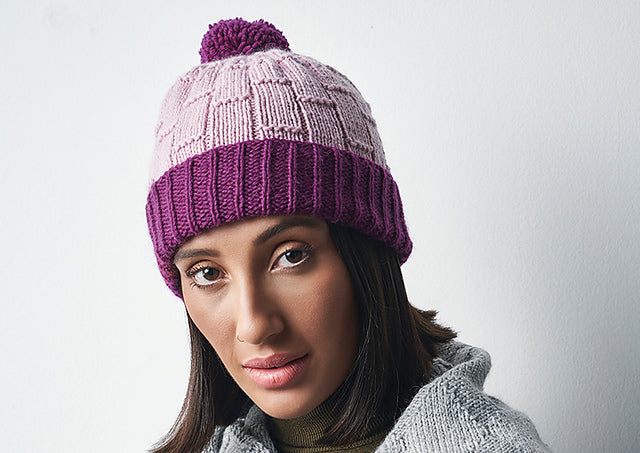 A Rowan Alpaca Soft DK Pattern - Liverpool Street Hat(PDF)