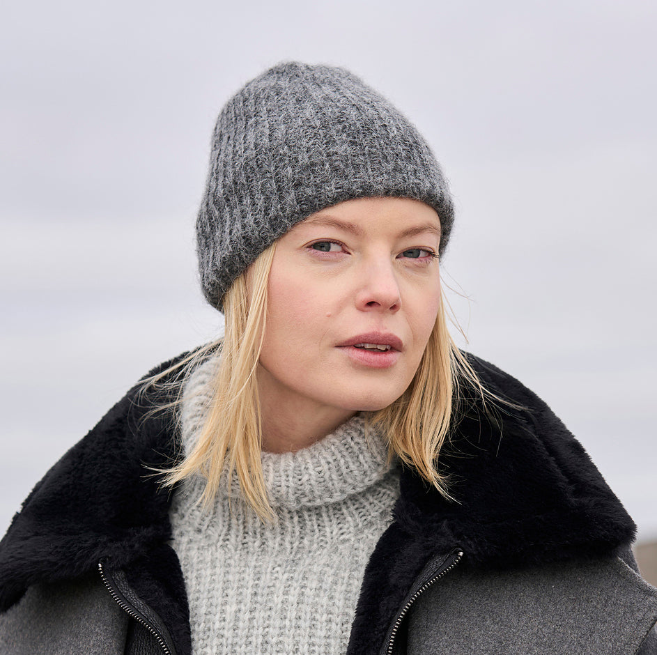 A Mode at Rowan Softest Alpaca Pattern - Tottington + Heydon Snood and Hat (PDF)