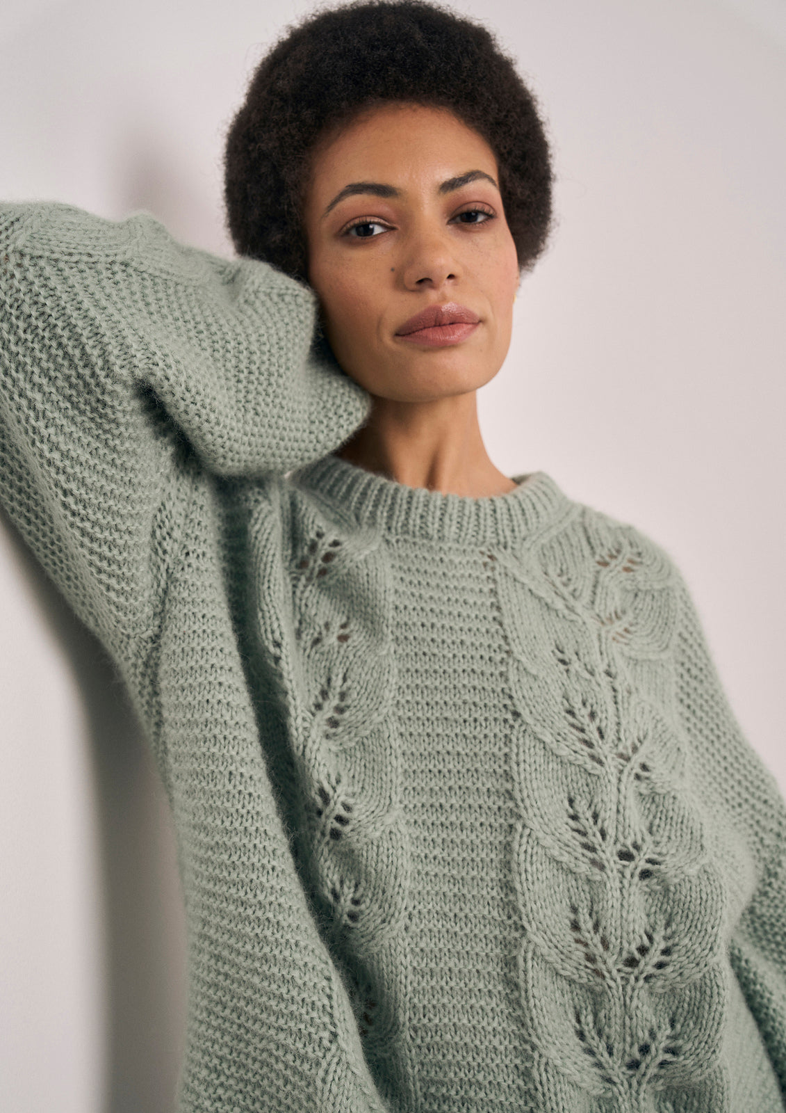 A Mode at Rowan Softest Alpaca Pattern - Denes Pullover (PDF)