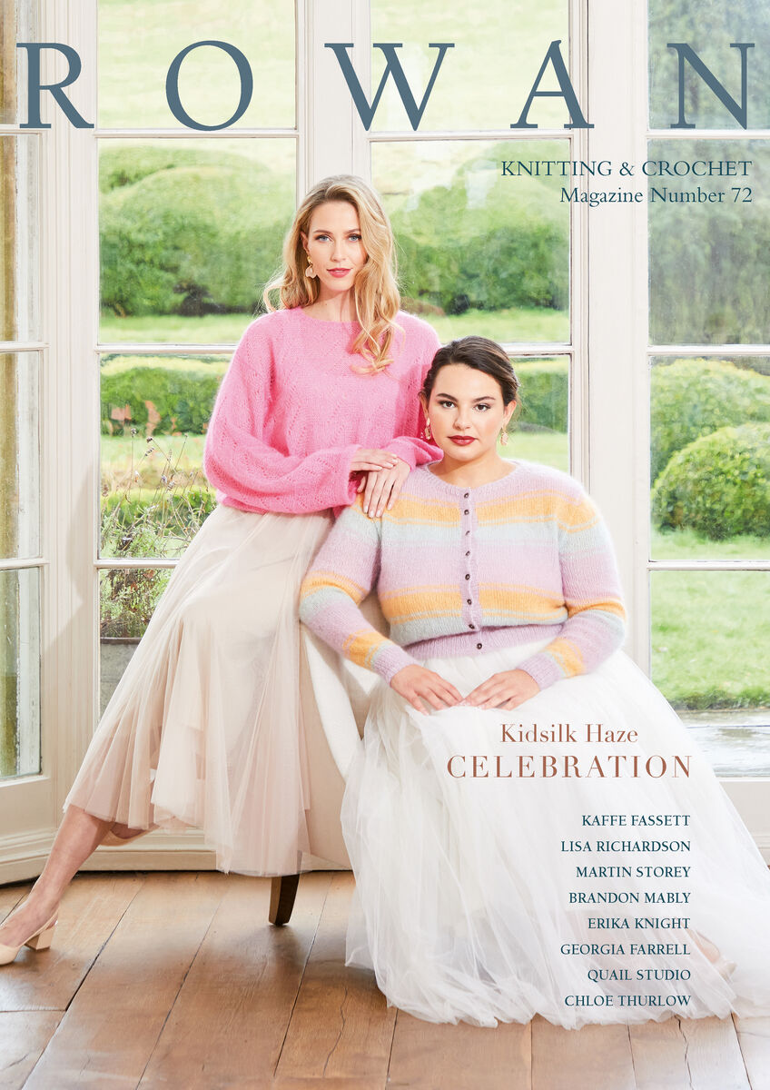 !Rowan Magazine #72, Celebrating Kidsilk Haze