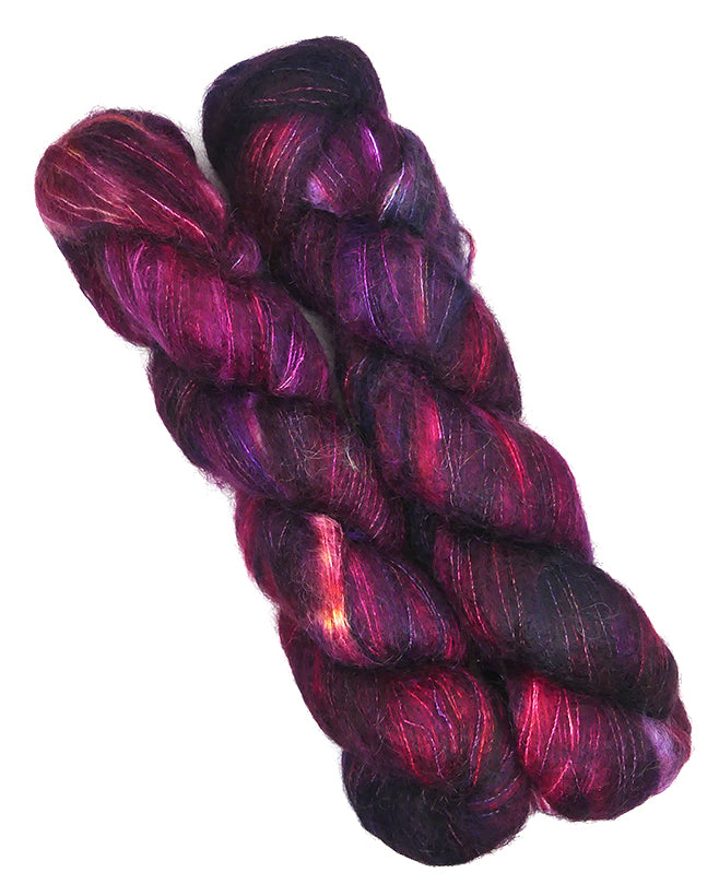 Malabrigo Mohair One of a Kind - Burgundy Twist (Two Skeins)