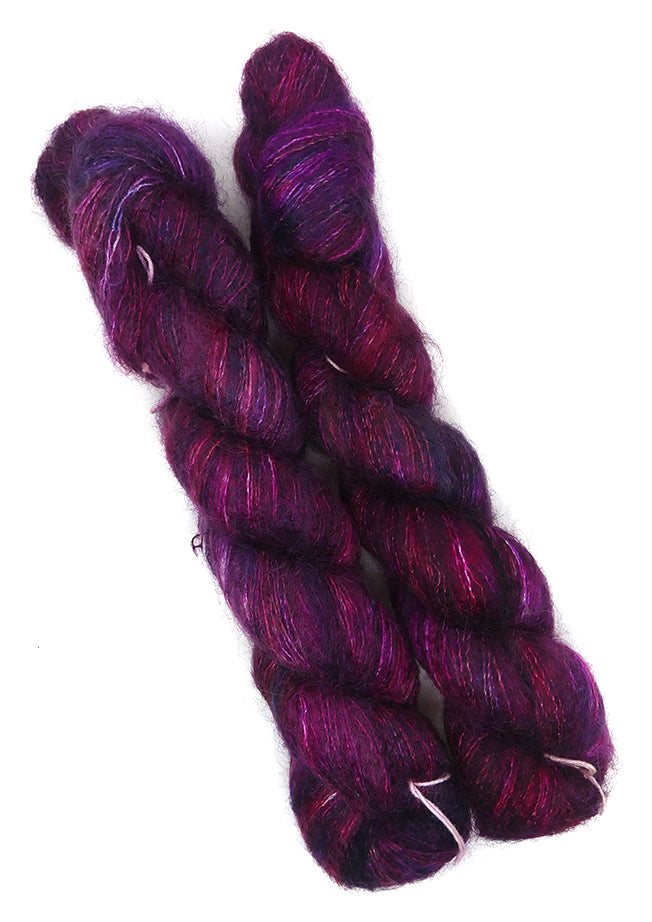 Malabrigo Mohair One of a Kind - Merlot Mystery - Lot A (Two Skeins)