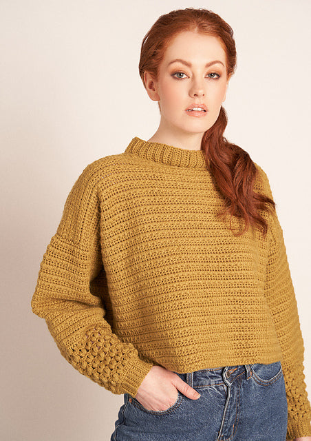 A Rowan Alpaca Soft DK Pattern - Marjorie (PDF)