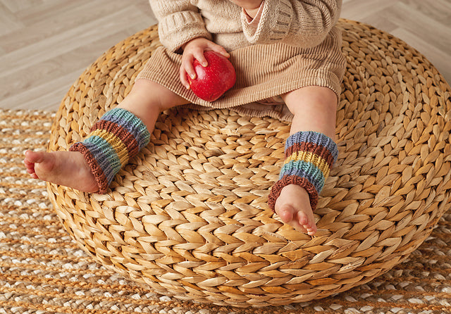 A Rowan Baby Cashsoft Merino Pattern - Meow, leg warmers and Socks (PDF)
