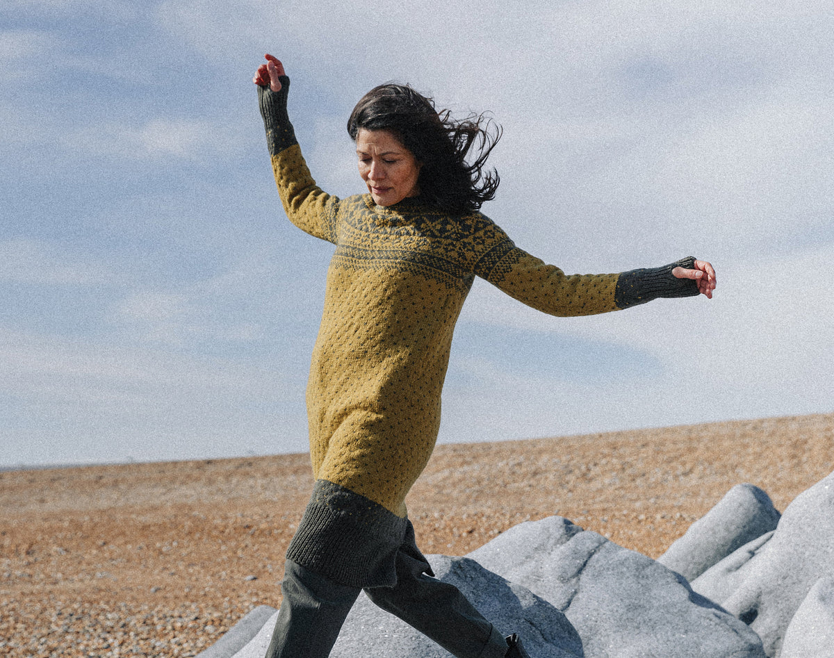 A Rowan Pebble Island Pattern - Meredith Dress (PDF)
