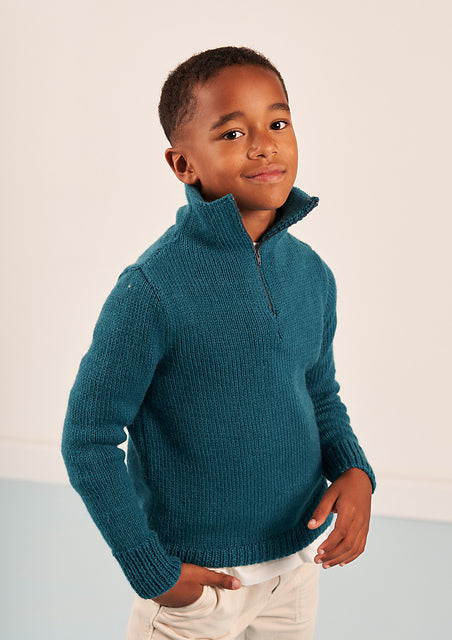 A Rowan Alpaca Soft DK Pattern - Mini Blue (PDF)