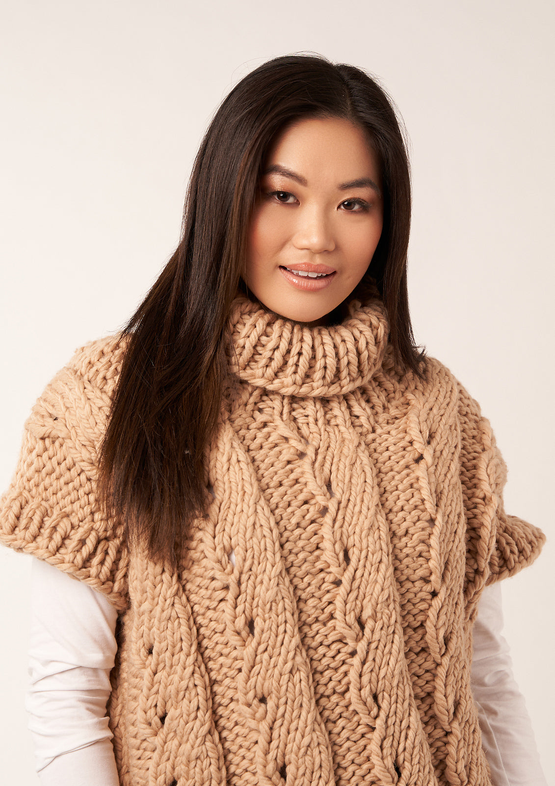 A Rowan BIG Big Wool Pattern - Mink Tunic (PDF)