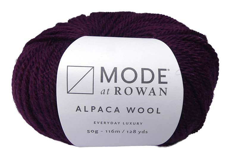 Mode at Rowan Alpaca Wool - Currant (Color #20)
