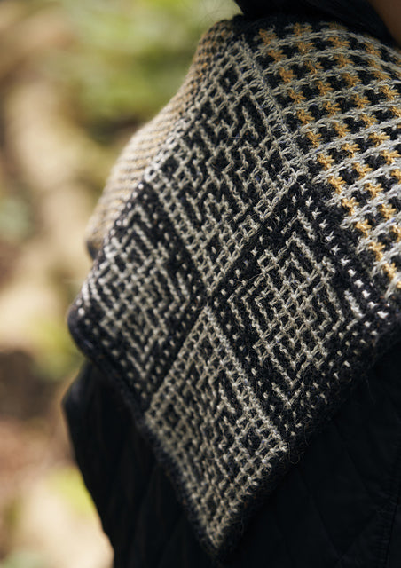 A Rowan Felted Tweed Pattern -  Mosaic Shawl (PDF)