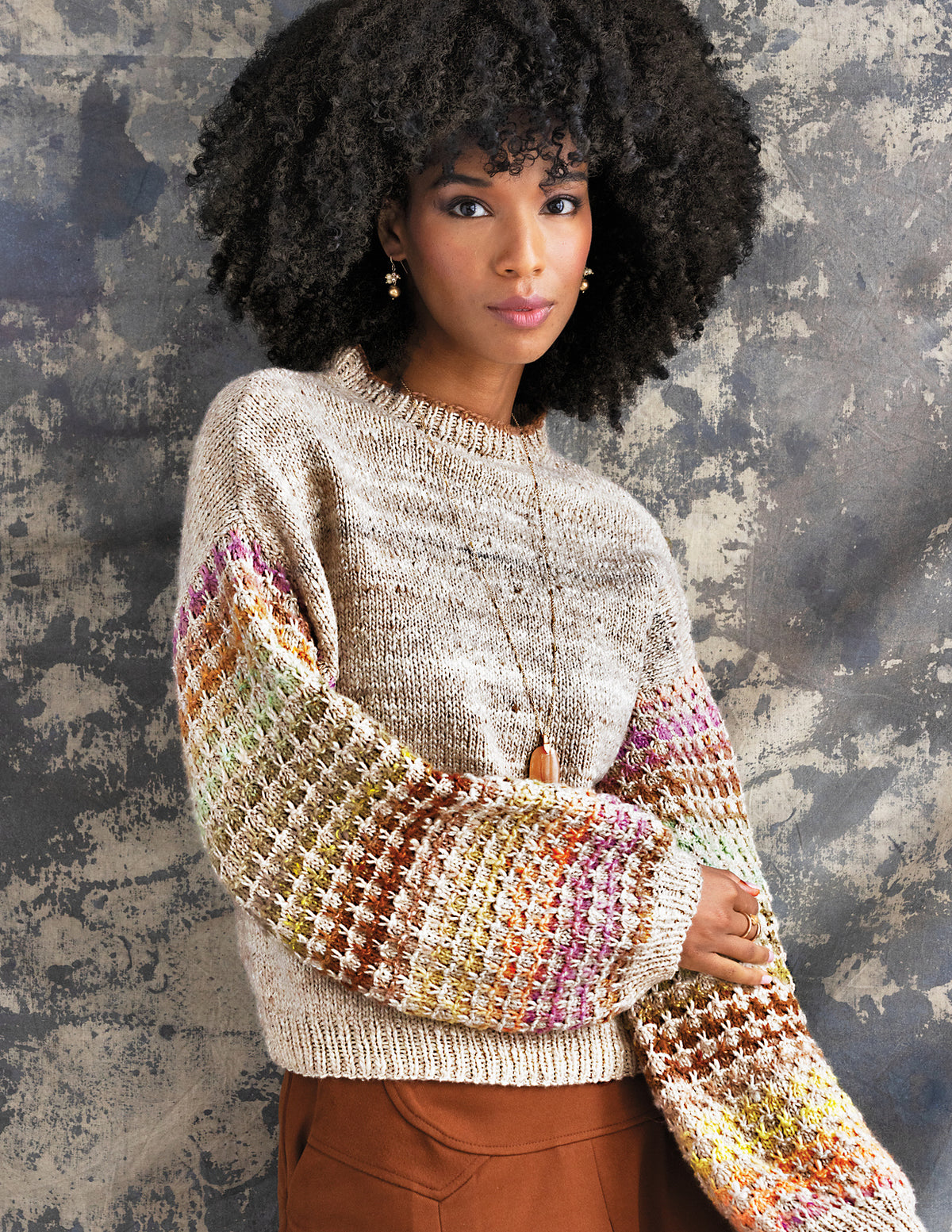 A Noro Haunui Silk & Rittou Pattern - Philippa (PDF)