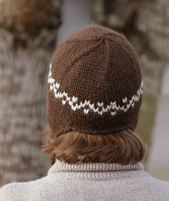 A Churchmouse Yarns and Teas Pattern - Northward Cap (PDF)