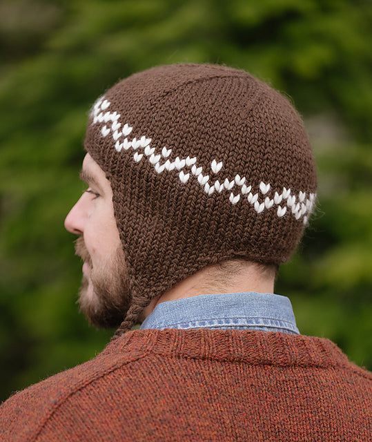 A Churchmouse Yarns and Teas Pattern - Northward Cap (PDF)