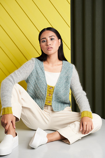 A Rowan Felted Tweed & Kidsilk Haze Pattern -  Reflect (PDF)