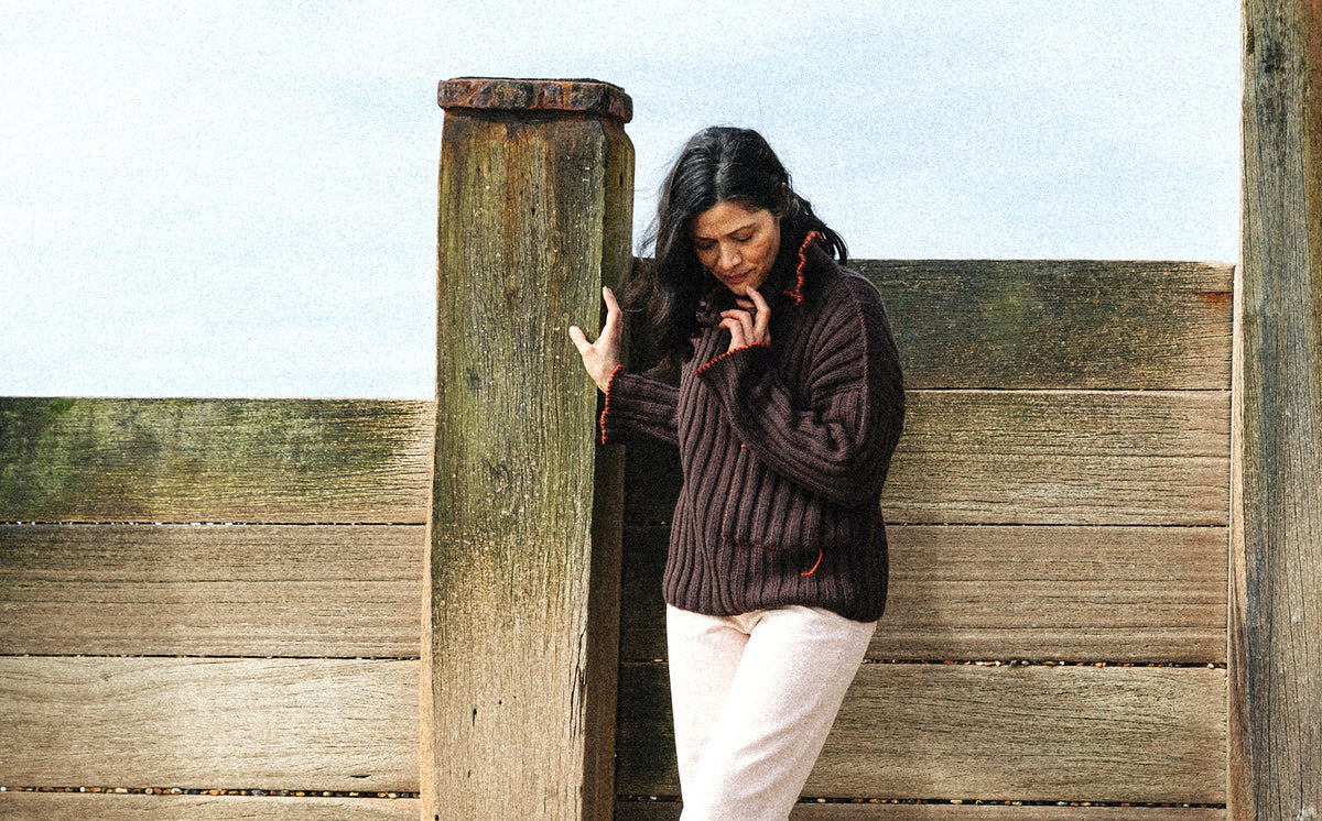 A Rowan Pebble Island Pattern - Rocky Pullover (PDF)
