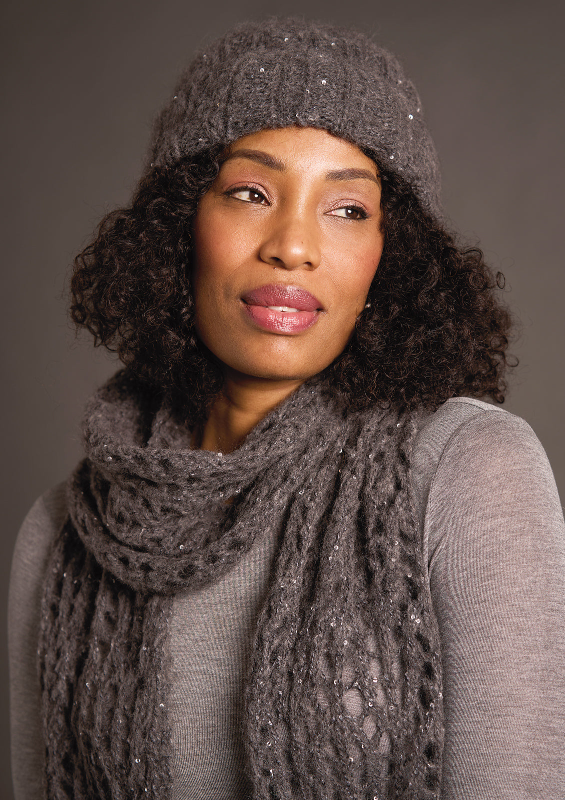 A Rowan Alpaca Sparkle Pattern - Corday Hat (PDF)