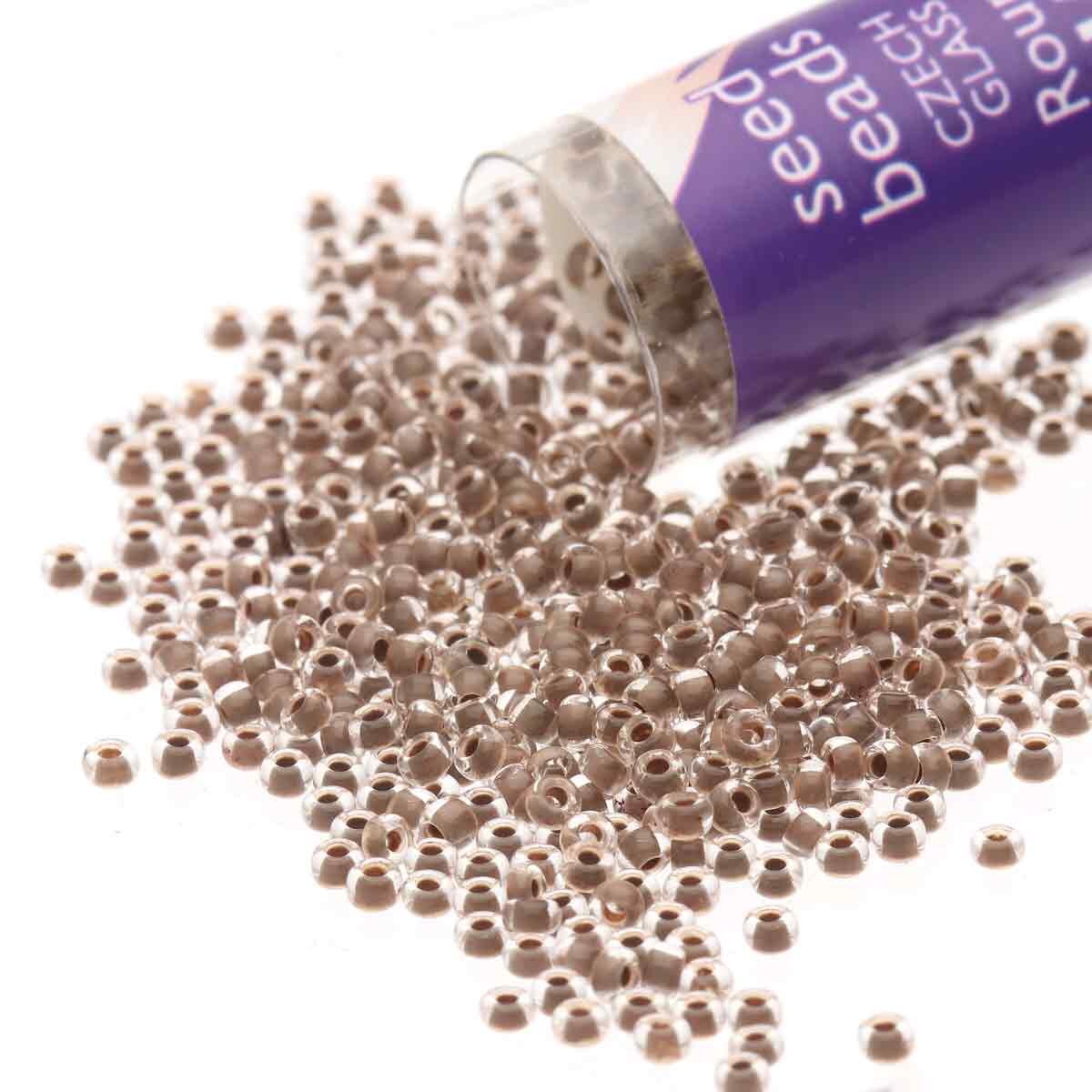 6/0 Czech Seed Beads  - Terra Intensive Chocolate Brown (Color #08A19) 20 Gram Tube