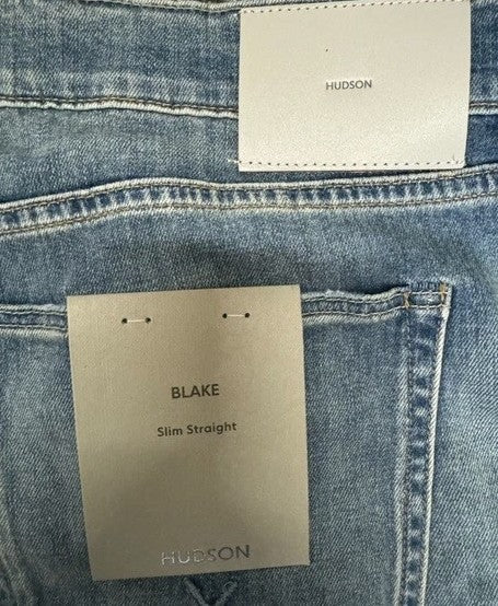 Hudson Jeans Men's Blake Slim Straight Jean, Size: 33
