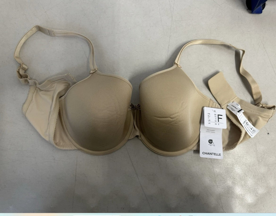 NWT Chantelle Invisible Smooth Custom Bra Size 34 DDD