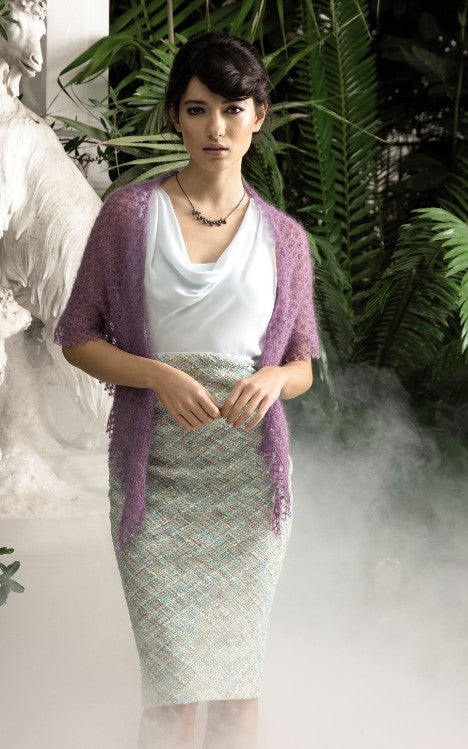 A FREE Kidsilk Haze Pattern - Triangle Shawl (PDF) - Only in English