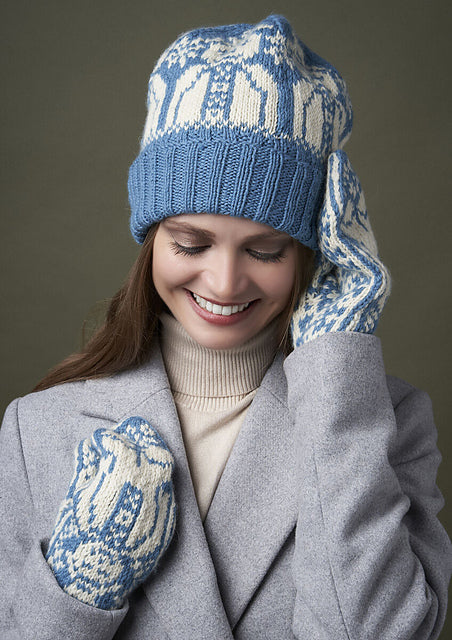 A Rowan Alpaca Soft DK Pattern - Snogmann Hat (PDF)