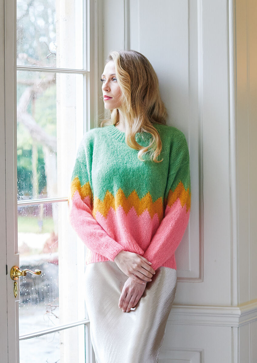 !Rowan Magazine #72, Celebrating Kidsilk Haze
