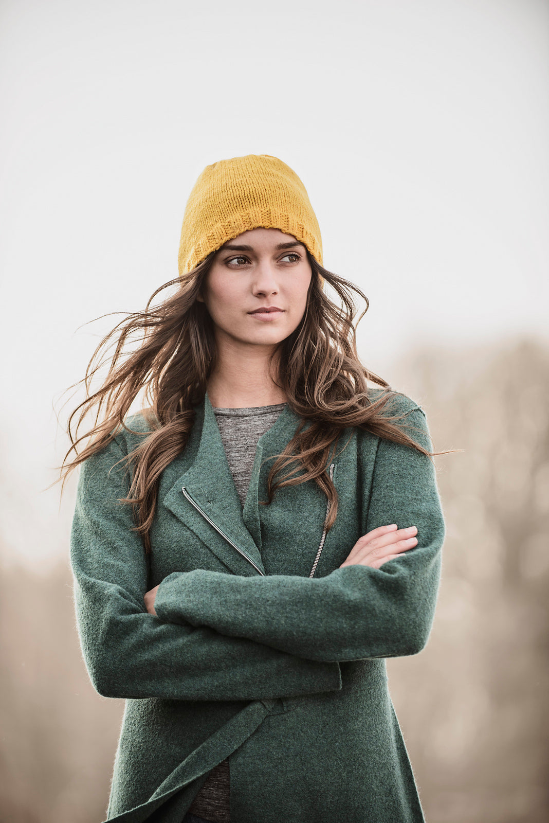 A FREE Blue Sky Fibers Woolstok Worsted Pattern - Spicer Hat (PDF)