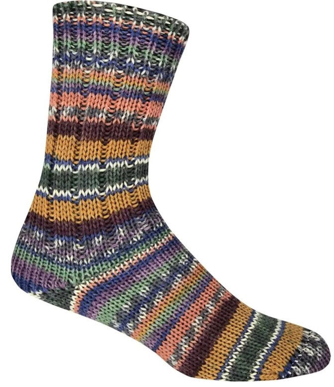 Supersocke 6-fach Alpin - Autumn is in the Air (Color #3197) - Big 150 Gram Skeins