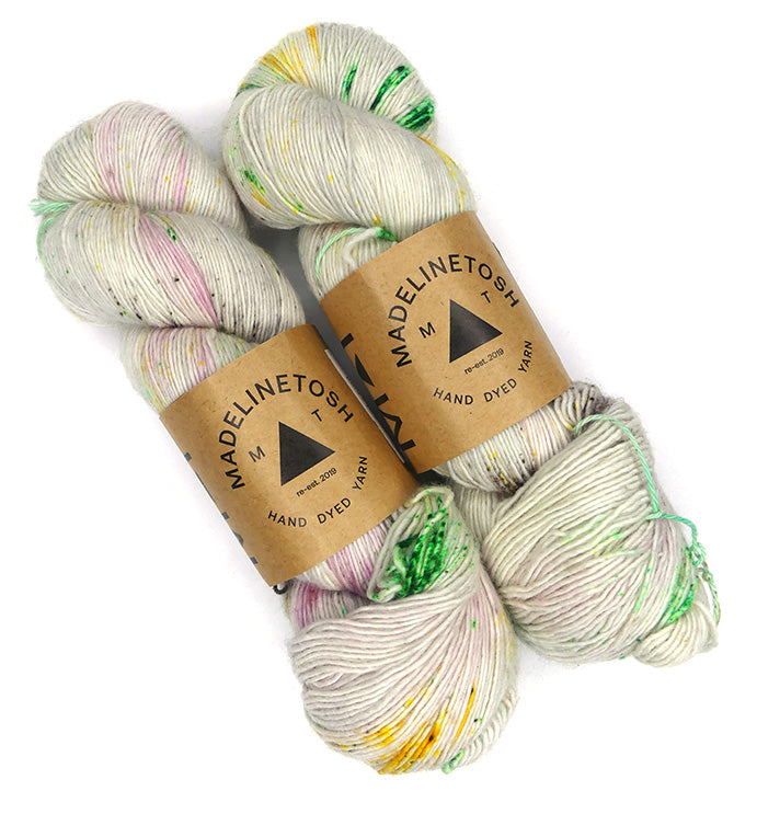 Tosh Merino Light One of a Kind Colors - Snowy Petals (TWO SKEINS)