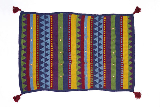 A FREE Cascade 220 Pattern - Striped Pattern Blanket (PDF)