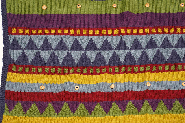 A FREE Cascade 220 Pattern - Striped Pattern Blanket (PDF)